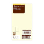 FFX Recharge Personal Feuilles Unies Crème-Autres Recharges Agenda-Filofax-Papeterie du Dôme