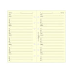 FFX Recharge Personal Nom/Adresse/Téléphone Crème-Autres Recharges Agenda-Filofax-Papeterie du Dôme