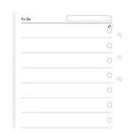 FFX Recharge Personal To Do-Autres Recharges Agenda-Filofax-Papeterie du Dôme