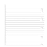 FFX Recharge Pocket Feuilles Lignées Blanches x100-Autres Recharges Agenda-Filofax-Papeterie du Dôme