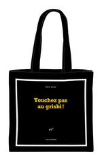 GLMR Sac en Tissu-Carnet-Gallimard-Touchez pas au grisbi !-Papeterie du Dôme