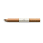 GVFC 3 Crayons Graphite Guillochés-Crayon-Graf von Faber-Castell-Cognac-Papeterie du Dôme