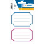 HRM Etiquettes Scolaires-Étiquettes-Herma-Bleu / Rouge-Papeterie du Dôme