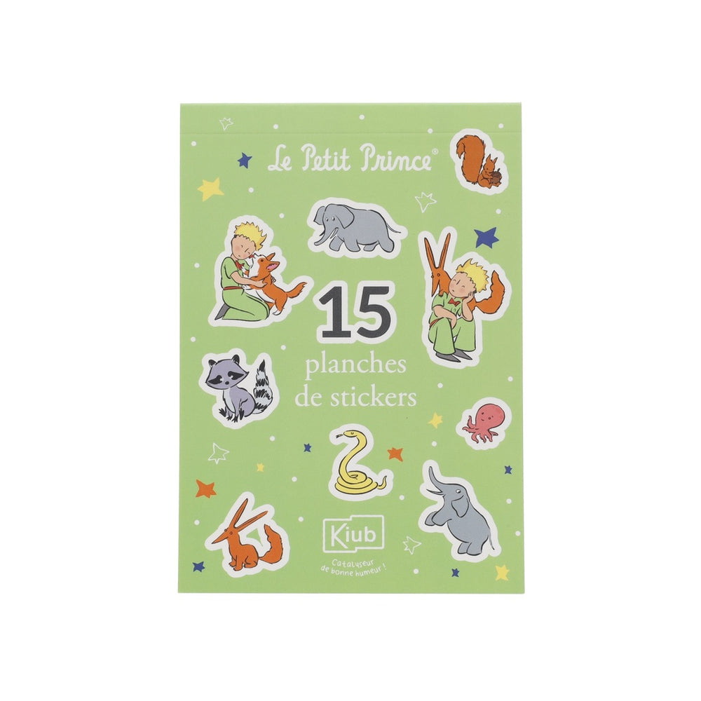 KIUB Planche Sticker - Le Petit Prince-Gommettes-Kiub-Animaux-Papeterie du Dôme