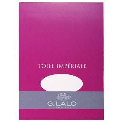 LALO Toile Impériale Bloc A5 blanc-Bloc-Lalo-Papeterie du Dôme