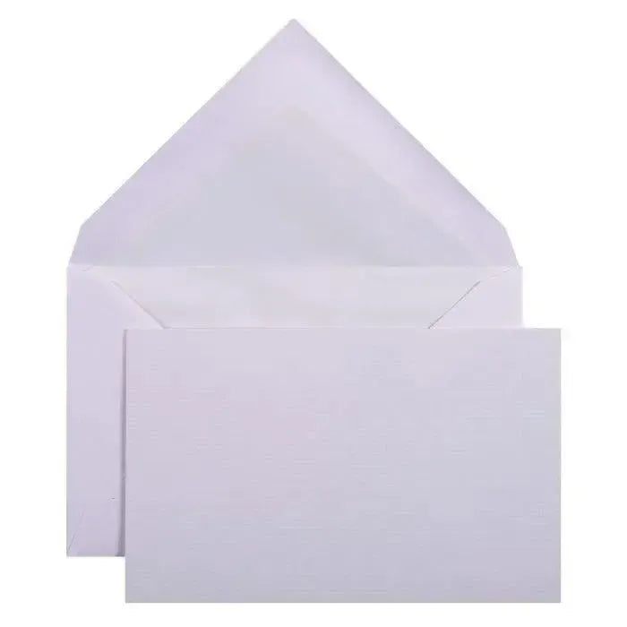 LALO Vergé 10 Cartes avec Enveloppes 85x135 Gommées-Correspondance-Lalo-Extra Blanc-Papeterie du Dôme