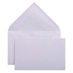 LALO Vergé 10 Cartes avec Enveloppes 85x135 Gommées-Correspondance-Lalo-Extra Blanc-Papeterie du Dôme