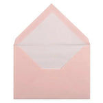 LALO Vergé 25 Enveloppes C6 Doublées-Enveloppes-Lalo-Rose-Papeterie du Dôme