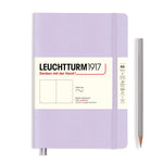 LCHT Carnet A5 Souple Blanc-Carnet-Leuchtturm 1917-Lilas-A5-Blanc-Papeterie du Dôme