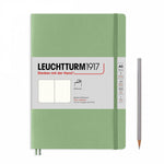 LCHT Carnet A5 Souple Blanc-Carnet-Leuchtturm 1917-Sauge-A5-Blanc-Papeterie du Dôme