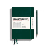 LCHT Carnet A5 Souple Ligné-Carnet-Leuchtturm 1917-Forest Green-A5-Ligné-Papeterie du Dôme