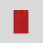 LSM Agenda Regent Pocket Semainier-Agenda-Leathersmith of London-2027-Rouge-Papeterie du Dôme
