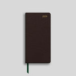 LSM Agenda Worcester Pocket Semainier-Agenda-Leathersmith of London-2026-Marron-Papeterie du Dôme