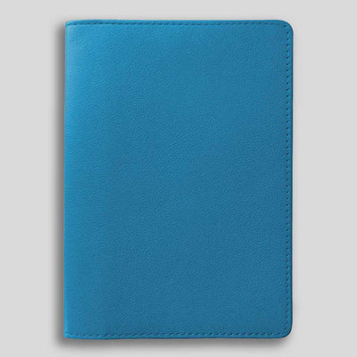 LSM Étui Recharge Mayfair-Accessoire-Leathersmith of London-Bleu Capri-Papeterie du Dôme