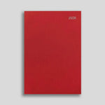LSM Recharge Agenda Mayfair-Recharge Agenda-Leathersmith of London-2026-Rouge-Papeterie du Dôme