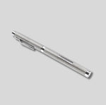 LSM Stylo Roller Chelsea Argent 925 Grain d'Orge-Stylo-Leathersmith of London-Papeterie du Dôme