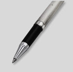 LSM Stylo Roller Chelsea Argent 925 Grain d'Orge-Stylo-Leathersmith of London-Papeterie du Dôme