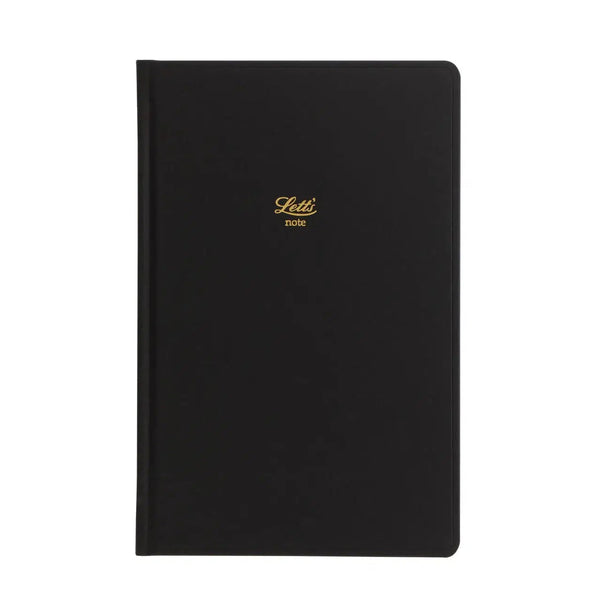 LTT Carnet Icon A5 Rigide Ligné-Carnet-Letts-Noir-Papeterie du Dôme