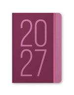 Letts Agenda Essence A5 Semainier Vertical-Agenda-Letts-2027-Rose-Papeterie du Dôme
