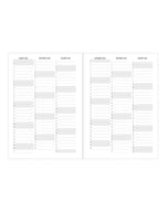 Letts Agenda Gingham A6 Semainier Académique-Agenda-Letts-Papeterie du Dôme