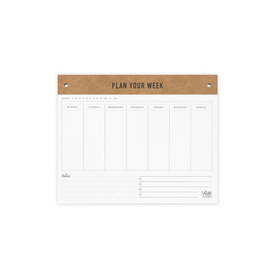 Letts Recharge Weekly Planner Conscious-Calendrier-Letts-Papeterie du Dôme