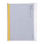 MARK'S EDiT Carnet A5 Pochette-Carnet-Mark's-Transparent-Papeterie du Dôme