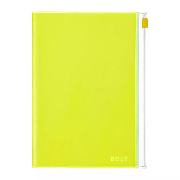 MARK'S EDiT Carnet B6 Pochette-Carnet-Mark's-Neon Yellow-Papeterie du Dôme