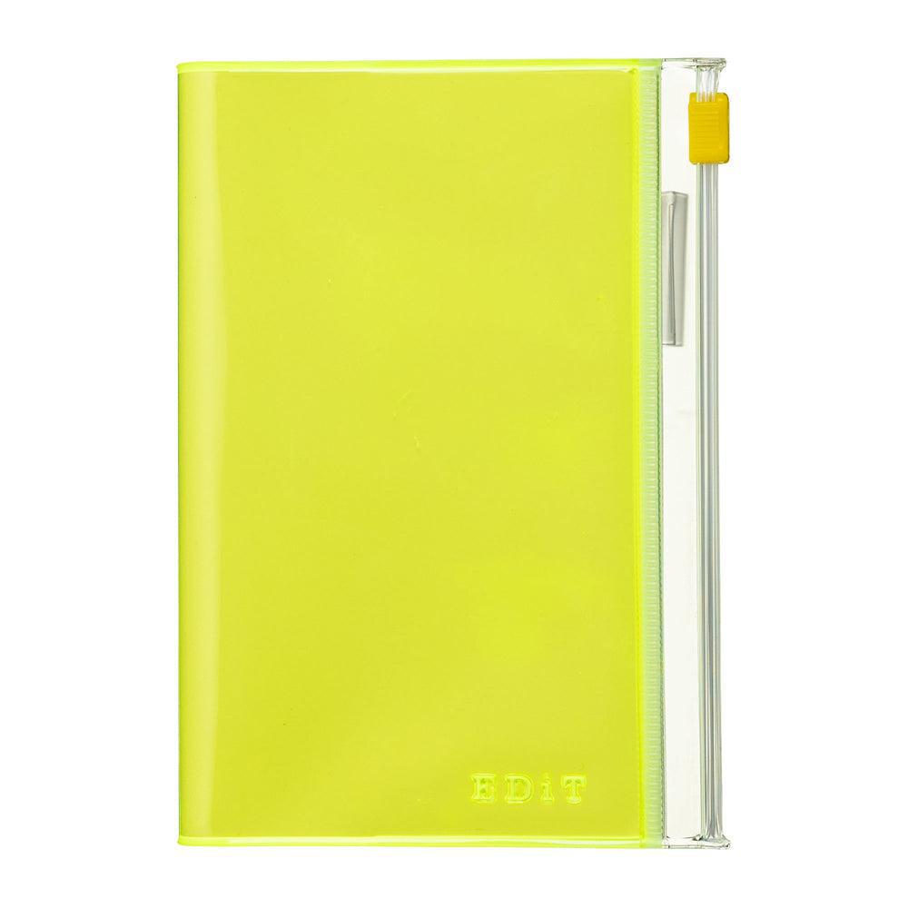 MARK'S EDiT Carnet B7 Pochette-Carnet-Mark's-Jaune-Papeterie du Dôme