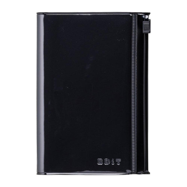MARK'S EDiT Carnet B7 Pochette-Carnet-Mark's-Noir-Papeterie du Dôme