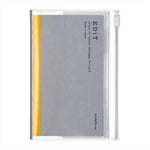 MARK'S EDiT Carnet B7 Pochette-Carnet-Mark's-Transparent-Papeterie du Dôme