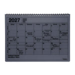 MARK'S Notebook Calendar-Calendrier-Mark's-2027-Medium-Noir-Papeterie du Dôme