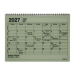 MARK'S Notebook Calendar-Calendrier-Mark's-2027-Medium-Kaki-Papeterie du Dôme