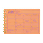 MARK'S Notebook Calendar-Calendrier-Mark's-2027-Extra Small-Orange-Papeterie du Dôme