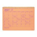 MARK'S Notebook Calendar-Calendrier-Mark's-2027-Small-Orange-Papeterie du Dôme