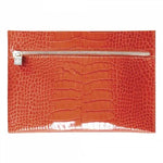 MGN Pochette Plate Zippée Savannah-Mignon-Orange-Papeterie du Dôme