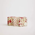 MIR Sac Cadeaux Imprimés à la Main-Sac Cadeau-Paper Mirchi-Petit-Scarlet-Papeterie du Dôme