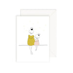 MLT Carte My Little Thing-Carterie-My Lovely thing-Simple-Amour Maman Et Fille En Été-Papeterie du Dôme