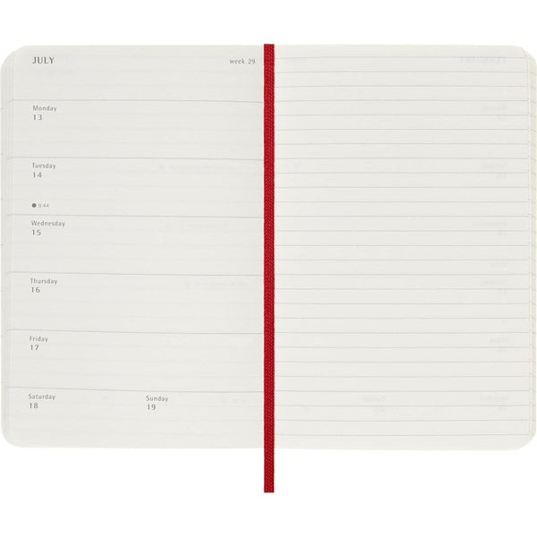 MSK Agenda Semainier & Carnet Souple 12 mois-Agenda-Moleskine-Papeterie du Dôme