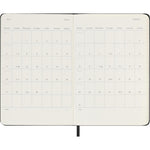 MSK Agenda Semainier Horizontal Rigide 12 mois-Agenda-Moleskine-Papeterie du Dôme