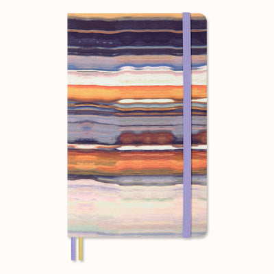 MSK Agenda Semainier Non Daté Impressionnisme Rigide-Agenda-Moleskine-Multicolore-Large 13x21-Papeterie du Dôme