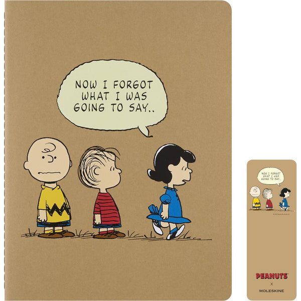 MSK Cahier Peanuts XL-Cahier-Moleskine-Beige-Papeterie du Dôme