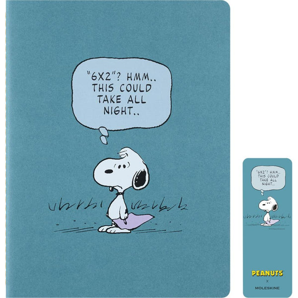 MSK Cahier Peanuts XL-Cahier-Moleskine-Vert-Papeterie du Dôme