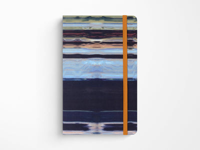 MSK Carnet Impressionnisme Rigide-Carnet-Moleskine-Dappled Blue-Large 13x21-Ligné-Papeterie du Dôme