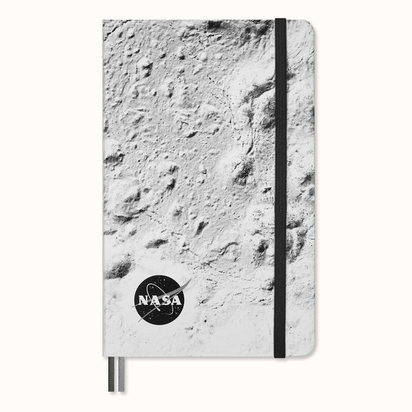 MSK Carnet NASA Moon Surface Rigide-Carnet-Moleskine-Moon Surface-Large 13x21-Ligné-Papeterie du Dôme