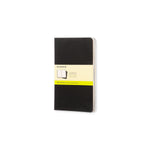 MSK Set 3 Cahier Souple-Carnet-Moleskine-Noir-Large 13x21-Uni-Papeterie du Dôme