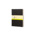 MSK Set 3 Cahier Souple-Carnet-Moleskine-Noir-XL 19x25-Uni-Papeterie du Dôme