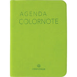 OBE Agenda Colornote Semainier 10-Agenda-Oberthur-2027-Vert pomme-Papeterie du Dôme
