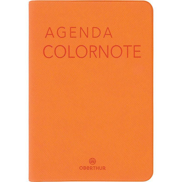 OBE Agenda Colornote Semainier 15 Vertical-Agenda-Oberthur-2027-Orange-Papeterie du Dôme