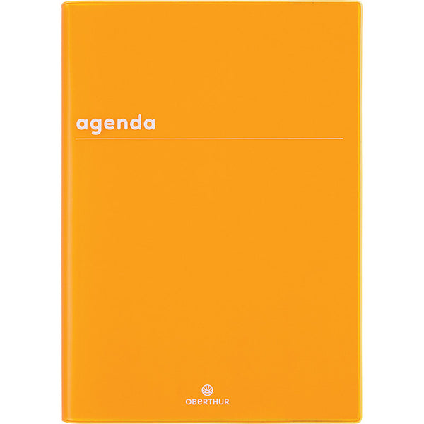 OBE Agenda Journalier Scolaire 15 Boreal-Agenda-Oberthur-2026-2027-Moutarde-Papeterie du Dôme