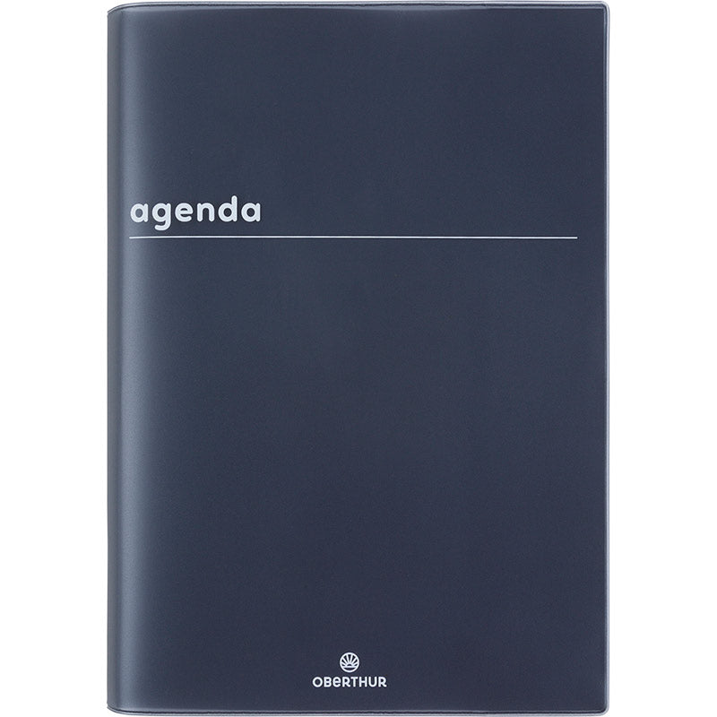 OBE Agenda Journalier Scolaire 15 Boreal-Agenda-Oberthur-2026-2027-Noir-Papeterie du Dôme
